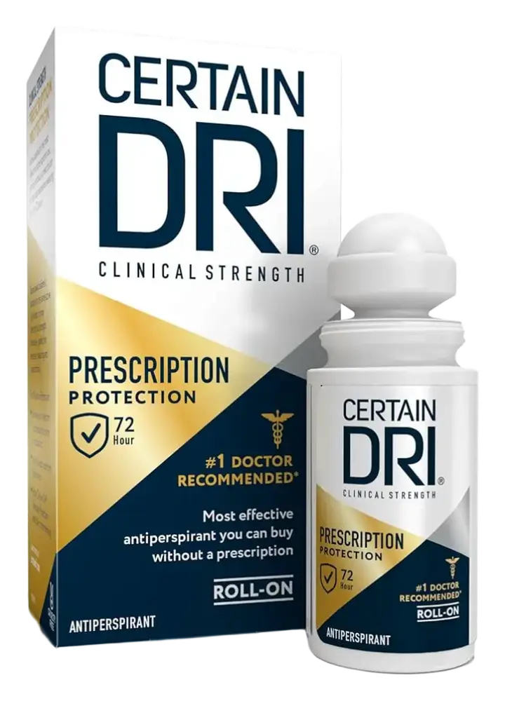 Certain Dri Prescription Strength Clinical Antiperspirant & Deodorant Roll-On