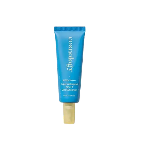 Cosnology Super Waterproof Airy Fit Cica Sunscreen SPF 50+