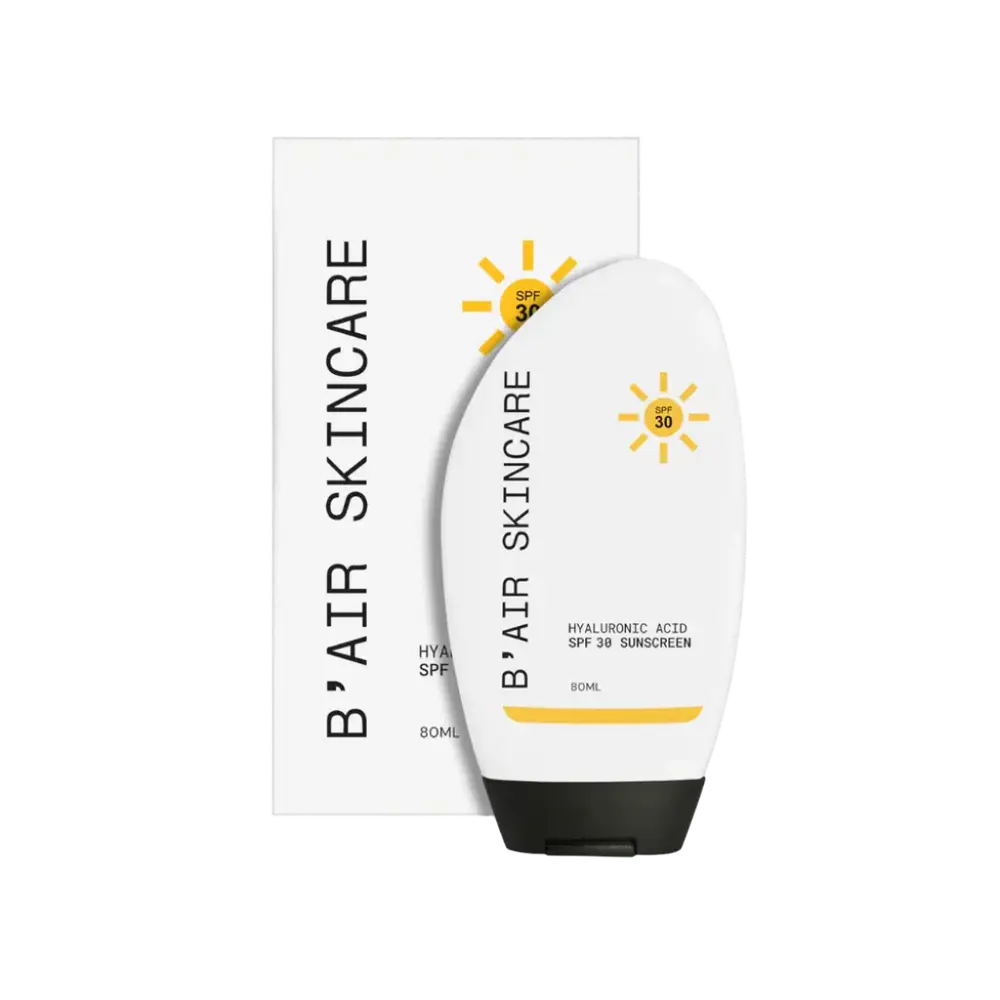 B’Air Skincare Hyaluronic Acid SPF 30 Sunscreen