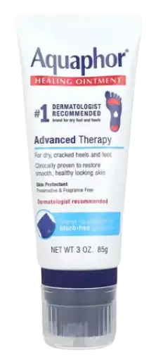 Aquaphor Advanced Therapy For Dry, Cracked Heels And Feet