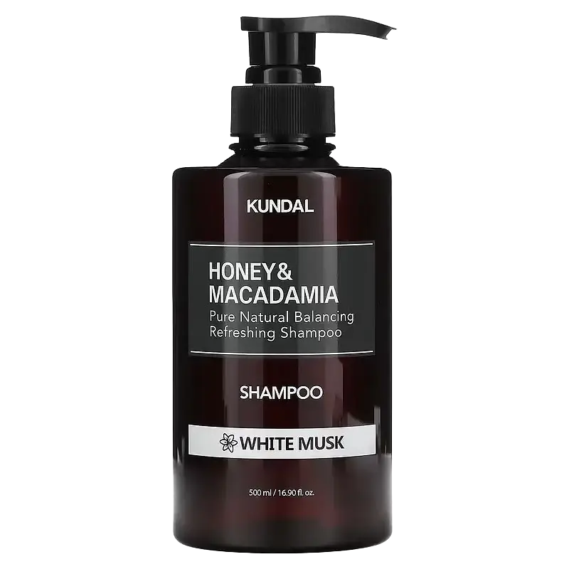 Kundal Honey & Macadamia Pure Natural Balancing Refreshing Shampoo - White Musk