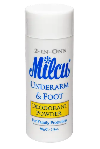 Milcu Underarm & Foot Deodorant Powder