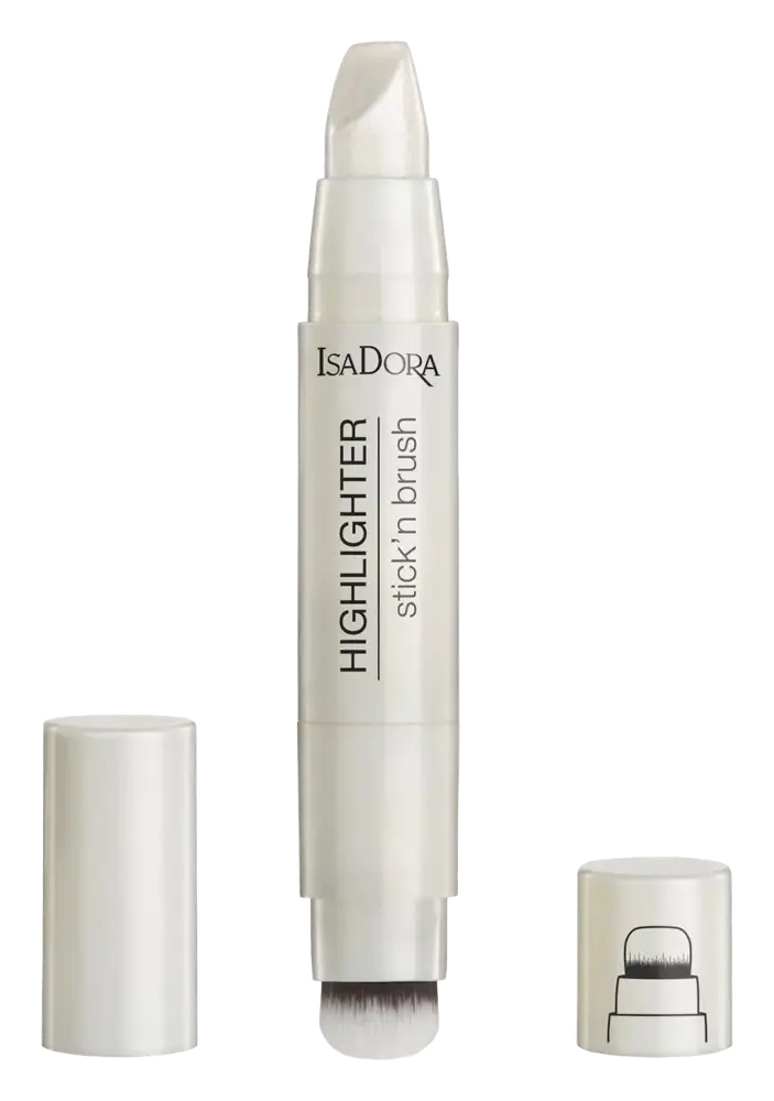 ISADORA Highlighter Stick'n Brush 20 Frosty Glow