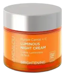 Andalou Naturals Purple Carrot and Vitamin C Luminous Night Cream