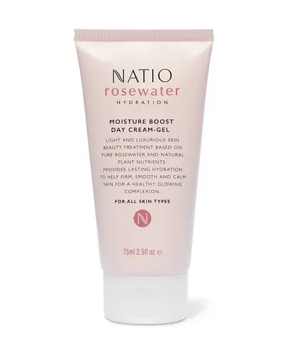 Natio Rosewater Hydration Moisture Boost Day Cream-Gel