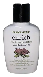 Trader Joe's Enrich Moisturizer With SPF 15