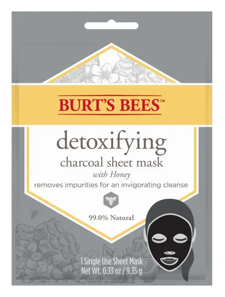 Burt's Bees Detoxifying Charcoal Sheet Face Mask