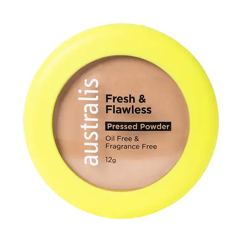 Australis Fresh & Flawless Pressed Powder Medium Tan