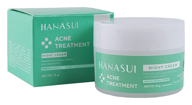 Hanasui Acne Treatment Night Cream