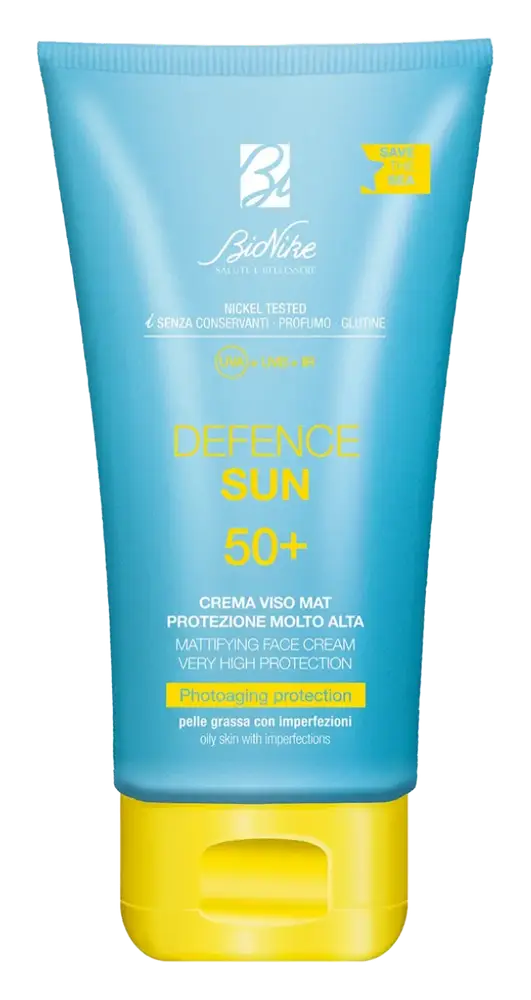 BioNike Defence Sun 50+ Mattifying Face Sun Cream