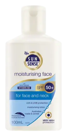 Sunsense Moisturising Face SPF 50+