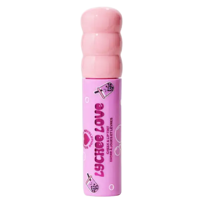 Revolution Beauty I Heart Revolution Bubble Tea Milky Blush + Lip Tint Lychee Love Pink