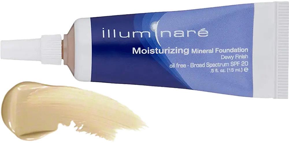 Illuminare Cosmetics Moisturizing Mineral Foundation SPF 20 Amalfi Alabaster
