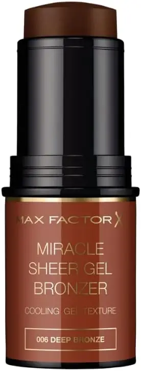Max Factor X Miracle Sheer Gel Bronzer 006 Deep Bronze