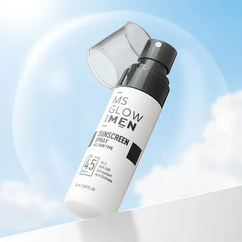 MS Glow For Men Sunscreen Spray SPF 45 PA++