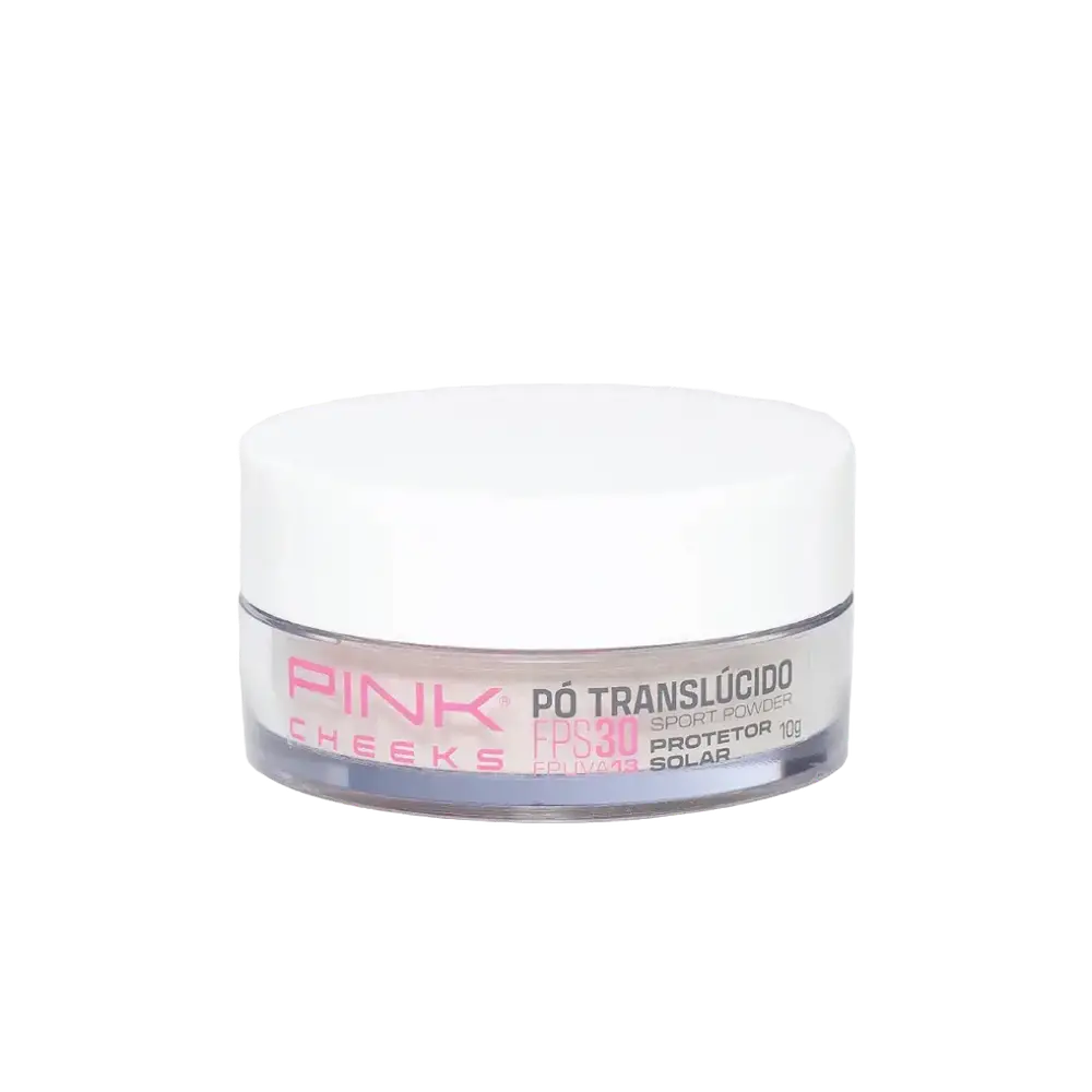 Pink Cheeks Pó Translúcido Sport Powder Com Protetor Solar SPF 30