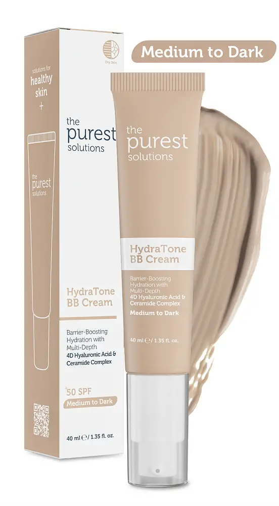 The Purest Solutions HydraTone BB Cream SPF 50+ Medium To Dark