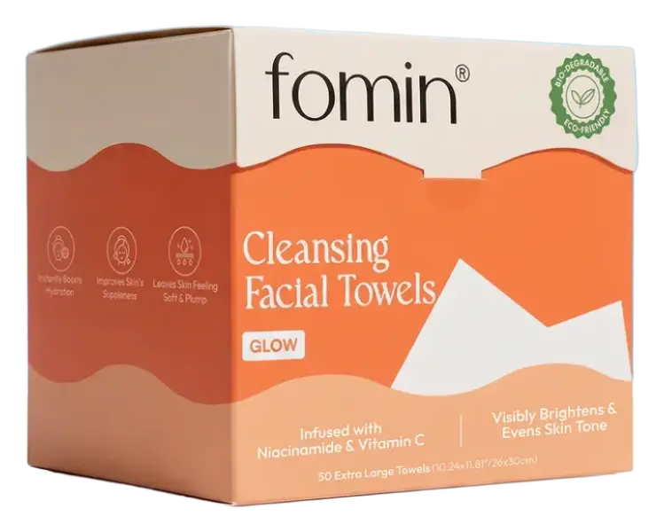 Fomin Cleansing Facial Towels Glow