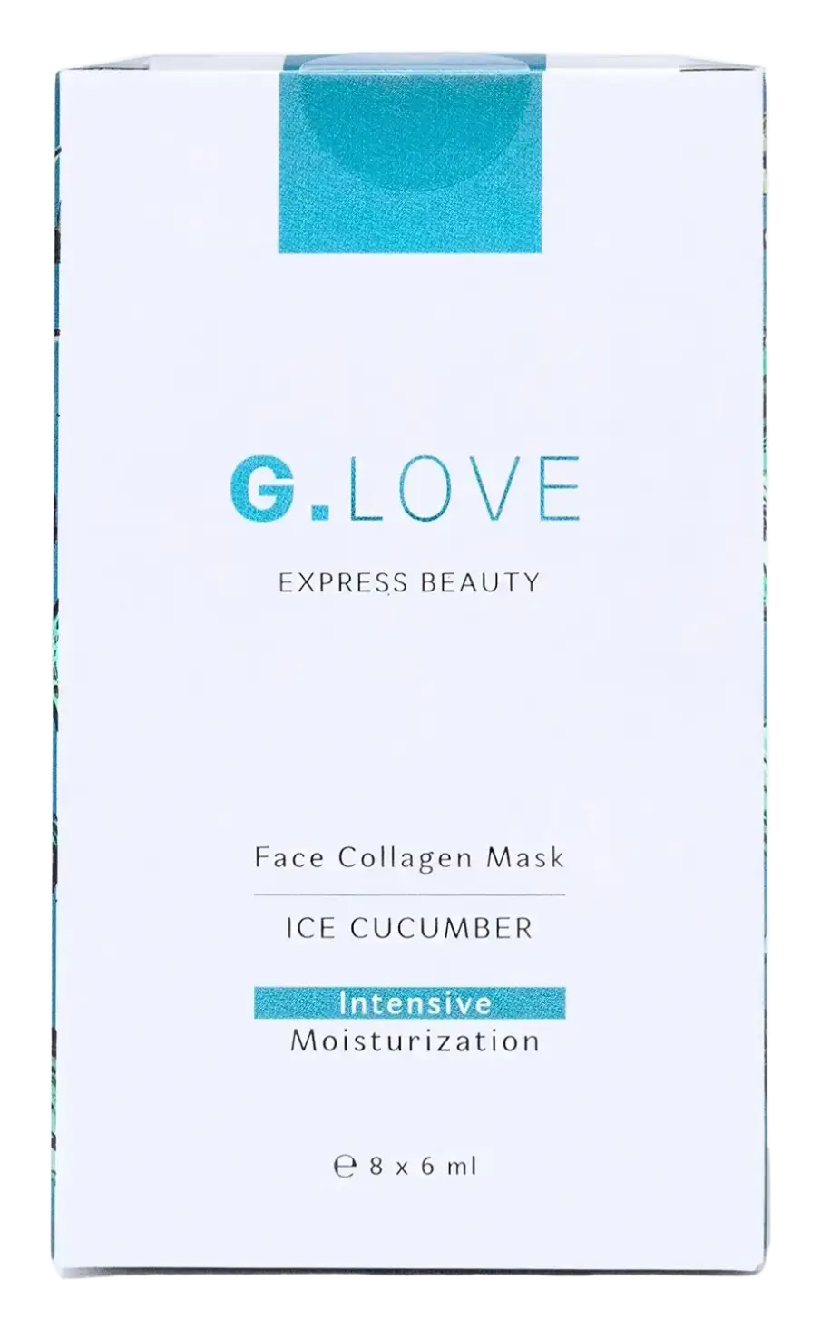 G.LOVE Face Mask With Collagen And Hyaluronic Acid Ice Cucumber