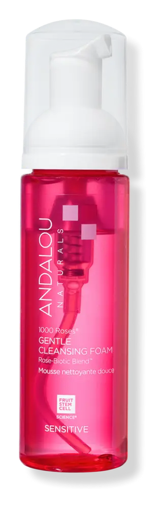 Andalou Naturals 1000 Roses Gentle Cleansing Foam