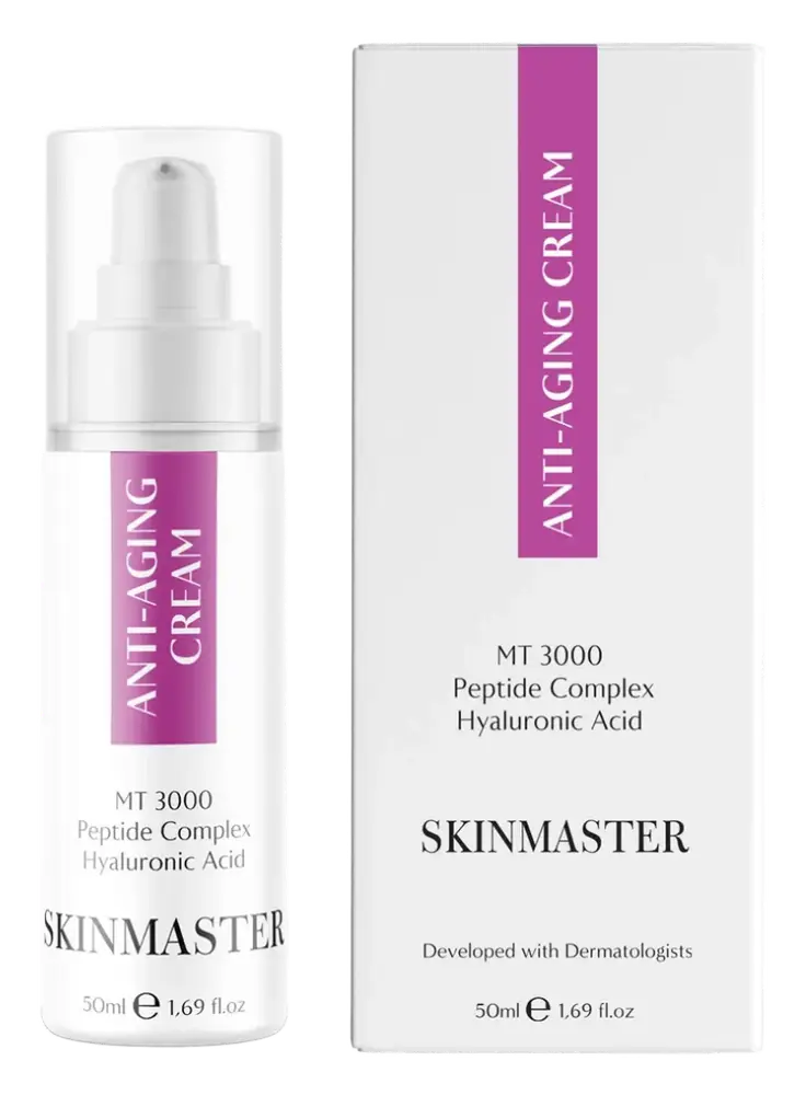 SkinMaster Anti-Aging Cream With MT-3000 + Peptide Complex + HA