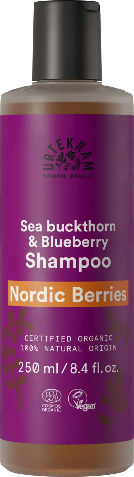 Urtekram Nordic Berries Sea Buckthorn & Blueberry Shampoo