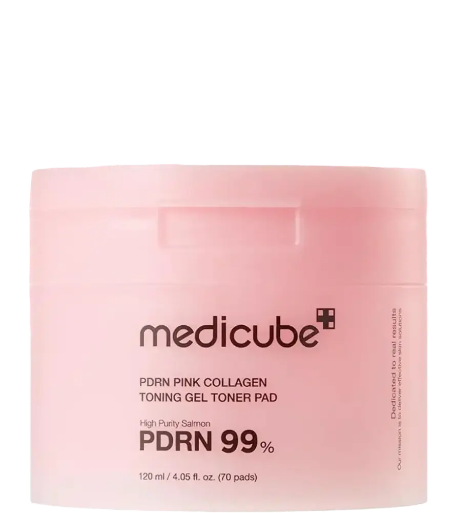 MediCube PDRN Pink Collagen Toning Gel Toner Pad