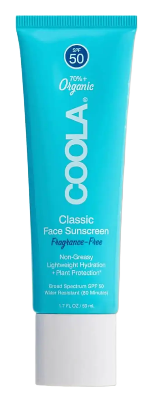 COOLA Classic Face Sunscreen SPF 50 Fragrance Free