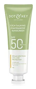 Dot & Key Skincare Cica Calming Niacinamide Sunscreen with SPF 50 PA+++