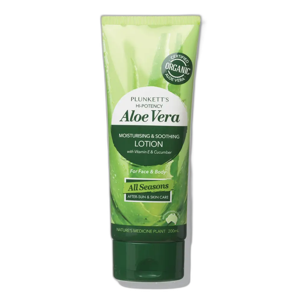 Plunkett Hi-Potency Aloe Vera Lotion