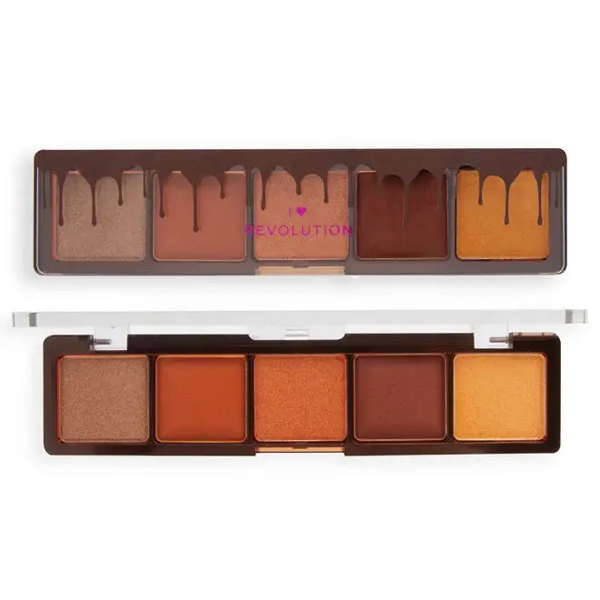 Revolution Beauty I Heart Revolution Mini Eyeshadow Palette Chocolate Fudge