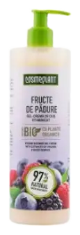 Cosmeplant Vitamin Shower Gel-Cream With Organic Berry Extracts