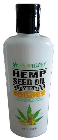 Hemphappy Hemp Seed Oil Body Lotion Pineapple & Honeydew