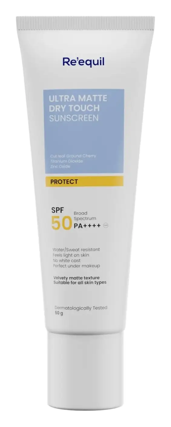 Re’equil Ultra Matte Dry Touch Sunscreen SPF 50