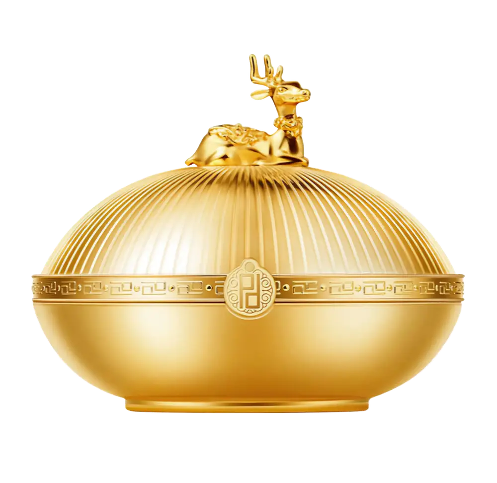 Zeesea Palace Identity Reindeer Loose Powder Jade Translucent