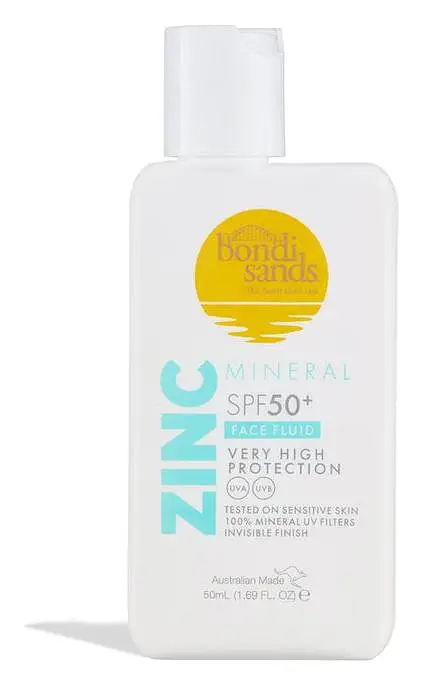 bondi sands SPF 50+ Zinc Mineral Face Fluid