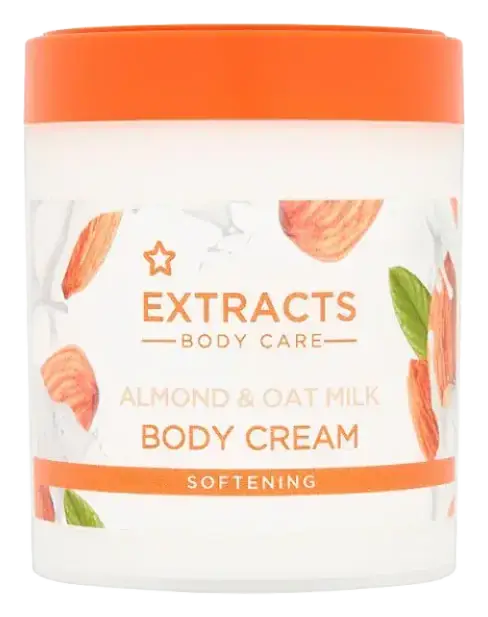 Superdrug Extracts Body Cream Almond & Oat Milk
