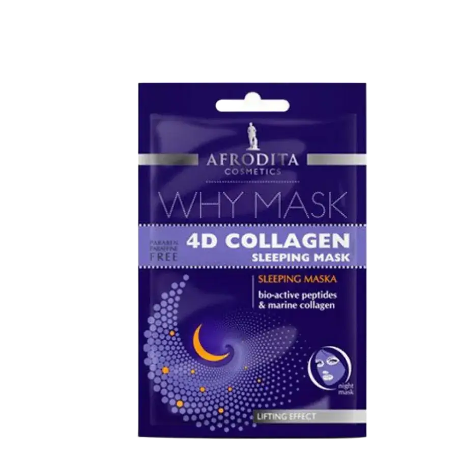 Afrodita Why Mask 4D Collagen Sleeping Mask
