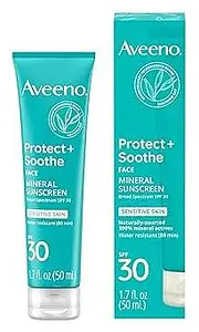 Aveeno Protect + Soothe Face Mineral Sunscreen SPF 30 USA