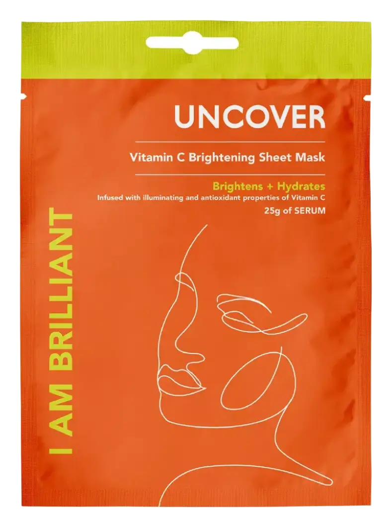 Uncover I Am Brilliant Vitamin C Brightening Sheet Mask