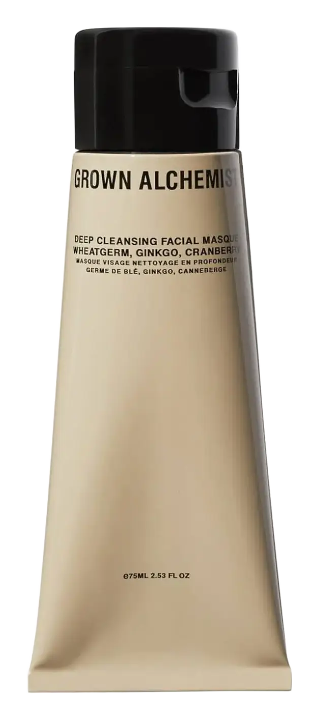 Grown Alchemist Deep Cleansing Facial Masque Wheatgerm, Ginkgo, Cranberry