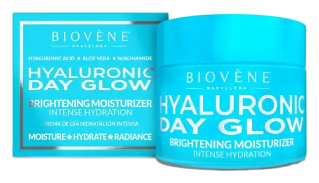 Biovène Barcelona Hyaluronic Day Glow Hydration Brightening Moisturizer