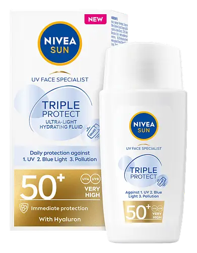 Nivea UV Face Triple Protect Fluid SPF 50+
