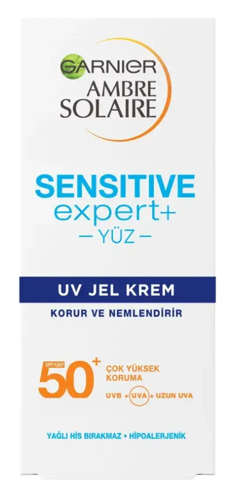 Garnier Ambre Solaire Sensitive Expert Gel-Cream SPF 50+ Türkiye