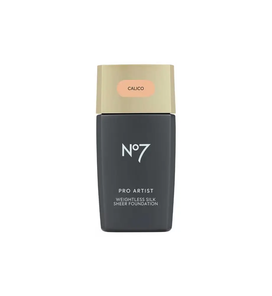 No7 Pro Artist Weightless Silk Sheer Foundation Calico
