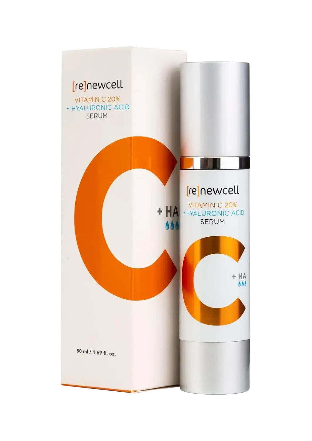 Renewcell Vitamin C 20 % + Hyaluronic Acid Serum