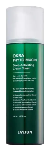 Jayjun Cosmetic Okra Phyto Mucin Deep Activating Cream Toner
