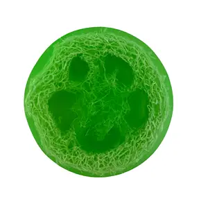 Soap Cute California Watermelon Natural Loofah Exfoliating Soap Bar