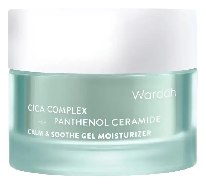 Wardah Cica Complex+Panthenol Ceramide Calm & Soothe Gel Moisturizer