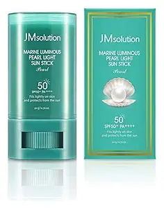 JMsolution Marine Luminous Pearl Sun Stick SPF50 PA++++ Light